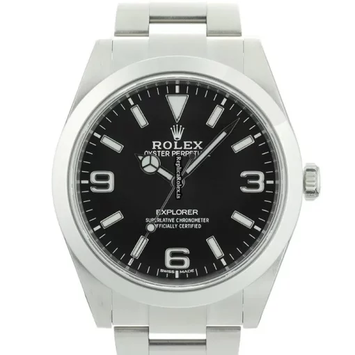 Fabulous Fake Rolex Explorer 214270 Caliber 3132 Automatic Movement 39mm Steel Case Watch