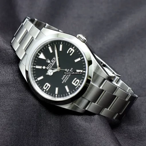 Fabulous Fake Rolex Explorer 214270 Caliber 3132 Automatic Movement 39mm Steel Case Watch - Image 2
