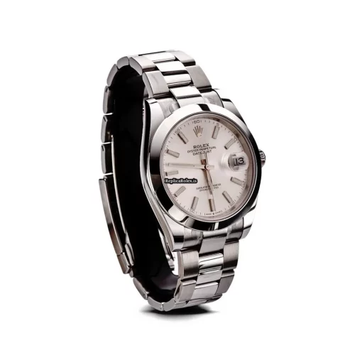 Good Fake Rolex Datejust 126300 Caliber 3235 Automatic Movement 41mm Steel Case Mens/unisex Watch - Image 2