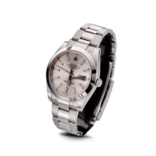 Good Fake Rolex Datejust 126300 Caliber 3235 Automatic Movement 41mm Steel Case Mens/unisex Watch - Image 3