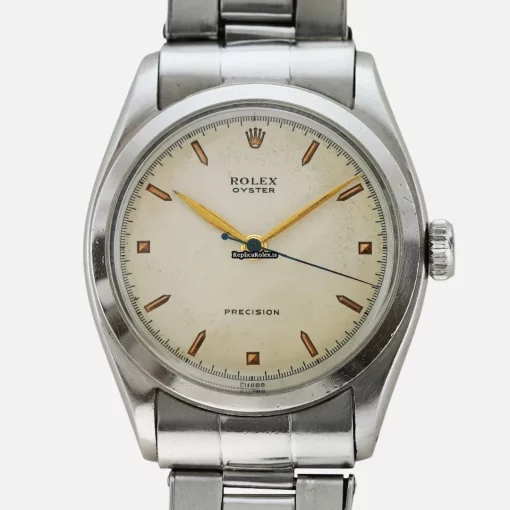 Attractive Knockoff Rolex Oyster Precision 6022 Manual Winding Movement 34mm Steel Case Mens/unisex Watch