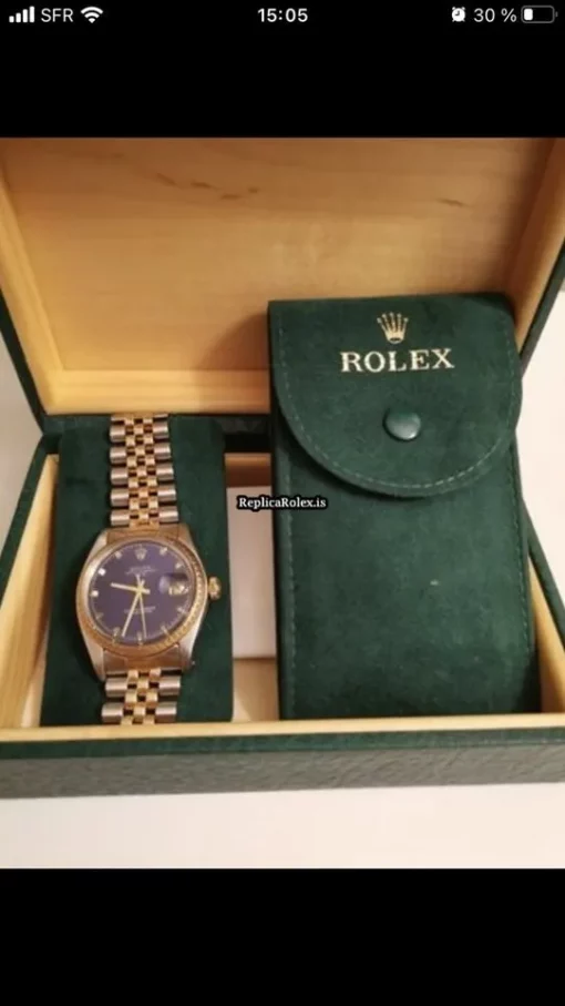 Awesome Clone Rolex Oyster Perpetual Date 1505 Caliber 1570 Automatic Movement 34mm Gold/steel Case Mens/unisex Watch