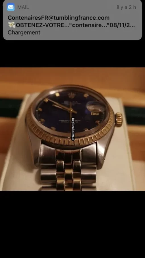 Awesome Clone Rolex Oyster Perpetual Date 1505 Caliber 1570 Automatic Movement 34mm Gold/steel Case Mens/unisex Watch - Image 5