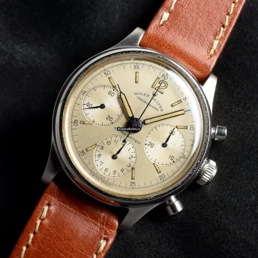 Design Replica Rolex Chronograph 4048 Manual Winding Movement 34mm Steel Case Mens/unisex Watch