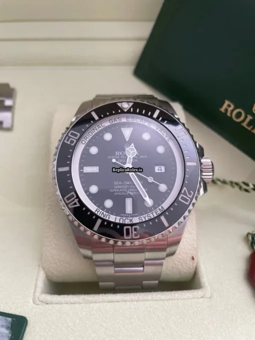 Discount Replica Rolex Sea-dweller Deepsea 116660 Caliber 3135 Automatic Movement 44mm Steel Case Mens/unisex Watch