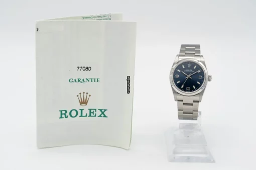 Cool Replica Rolex Oyster Perpetual 31 77080 Caliber 2230 Automatic Movement 31mm Steel Case Watch - Image 2