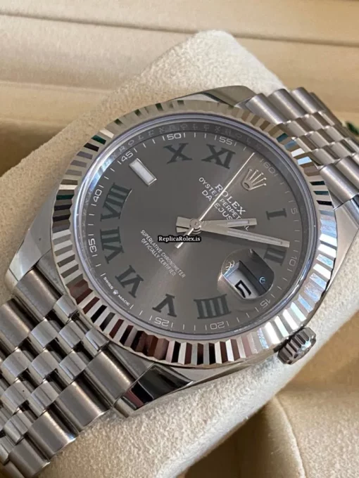 Nice Fakes Rolex Datejust 126334 Caliber 3235 Automatic Movement 41mm Steel Case Mens/unisex Watch - Image 2