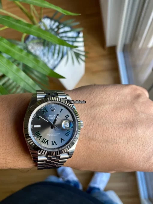 Nice Fakes Rolex Datejust 126334 Caliber 3235 Automatic Movement 41mm Steel Case Mens/unisex Watch - Image 4
