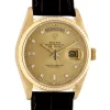 Amazing Fake Rolex Day-date 36 18038 Automatic Movement Yellow Gold Case Watch