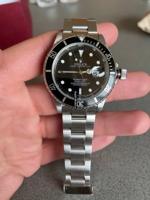 Incredible Replica Rolex Submariner Date 16610 Caliber 3135 Automatic Movement 40mm Steel Case Mens/unisex Watch - Image 11
