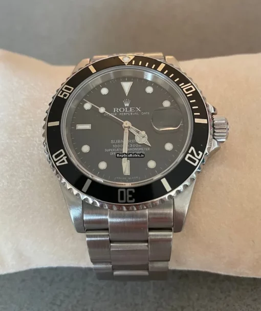 Incredible Replica Rolex Submariner Date 16610 Caliber 3135 Automatic Movement 40mm Steel Case Mens/unisex Watch - Image 7