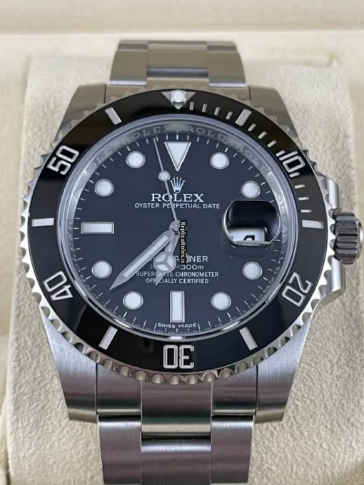 Swiss Replica Rolex Submariner Date 116610ln Caliber 3135 Automatic Movement 40mm Steel Case Mens/unisex Watch - Image 6