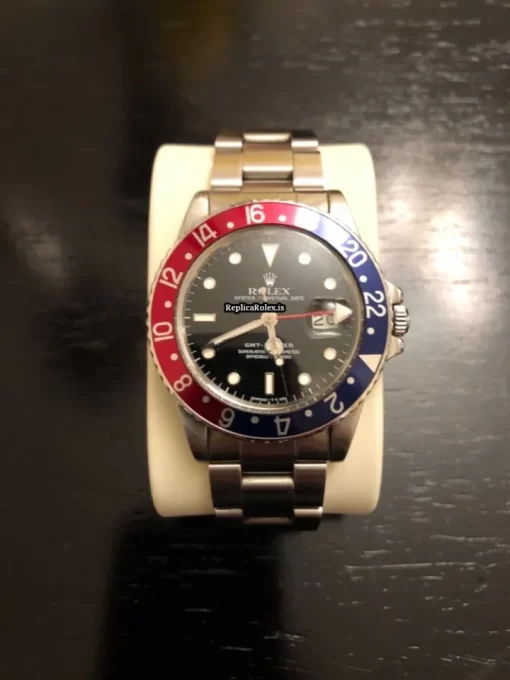 Exquisite Fakes Rolex Gmt-master 16750 Caliber 3075 Automatic Movement 40mm Steel Case Mens/unisex Watch - Image 4