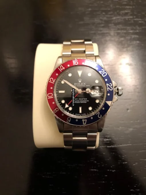 Exquisite Fakes Rolex Gmt-master 16750 Caliber 3075 Automatic Movement 40mm Steel Case Mens/unisex Watch - Image 5