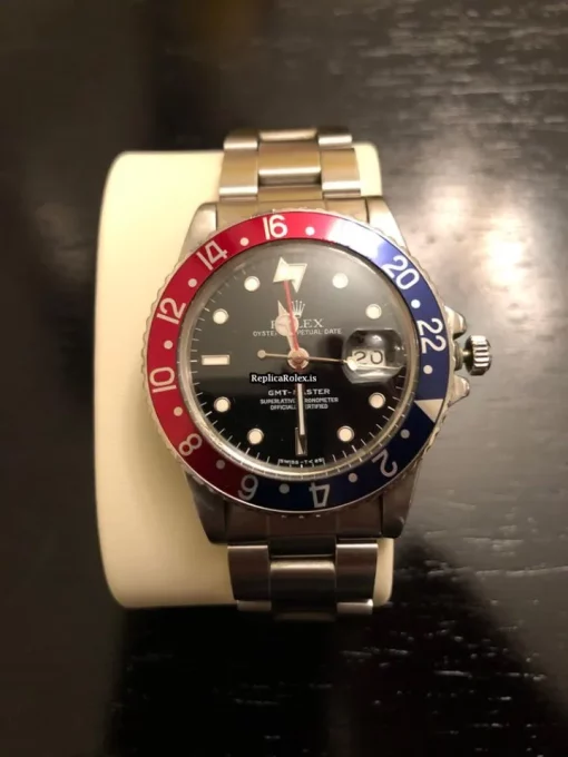 Exquisite Fakes Rolex Gmt-master 16750 Caliber 3075 Automatic Movement 40mm Steel Case Mens/unisex Watch - Image 6