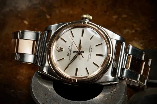 Ideal Fake Rolex Bubble Back 3372 Automatic Movement 32,1mm Steel Case Mens/unisex Watch