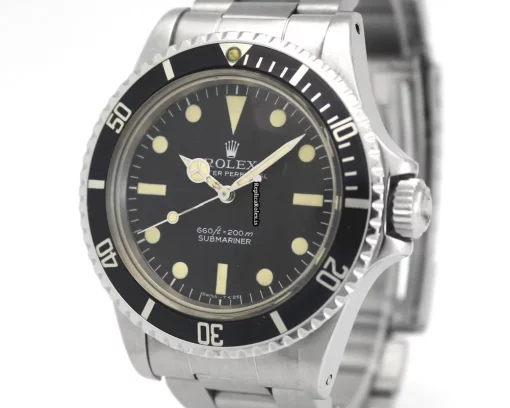 Top Replica Rolex Submariner 5513 Caliber 1520 Automatic Movement 40mm Steel Case Mens/unisex Watch