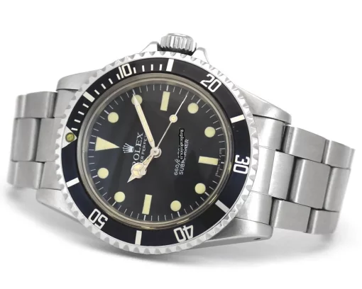 Top Replica Rolex Submariner 5513 Caliber 1520 Automatic Movement 40mm Steel Case Mens/unisex Watch - Image 12