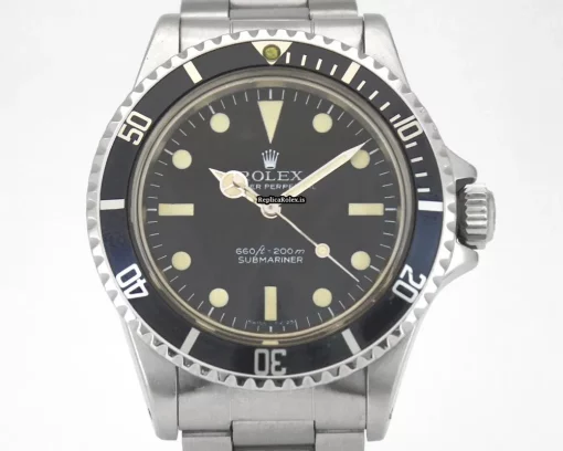 Top Replica Rolex Submariner 5513 Caliber 1520 Automatic Movement 40mm Steel Case Mens/unisex Watch - Image 2