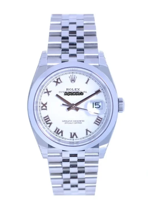 Terrific Replicas Rolex Datejust 126200 Automatic Movement 36mm Steel Case Mens/unisex Watch