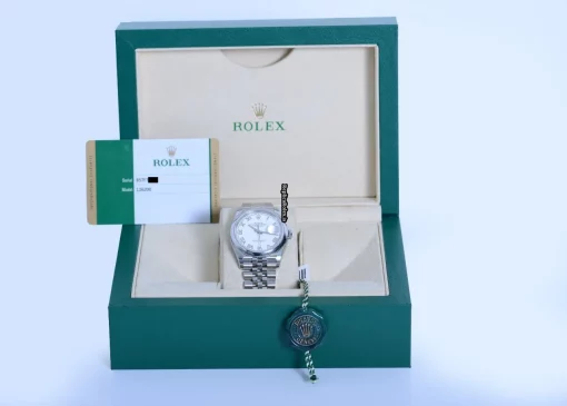 Terrific Replicas Rolex Datejust 126200 Automatic Movement 36mm Steel Case Mens/unisex Watch - Image 7