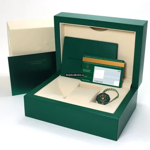 Inexpensive Replica Rolex Explorer 214270 Caliber 3132 Automatic Movement 39mm Steel Case Watch - Image 4