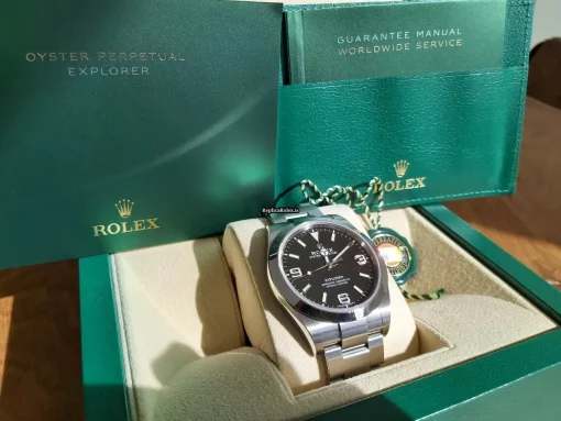 Distinctive Replica Rolex Explorer 214270 Caliber 3132 Automatic Movement 39mm Steel Case Mens/unisex Watch - Image 2