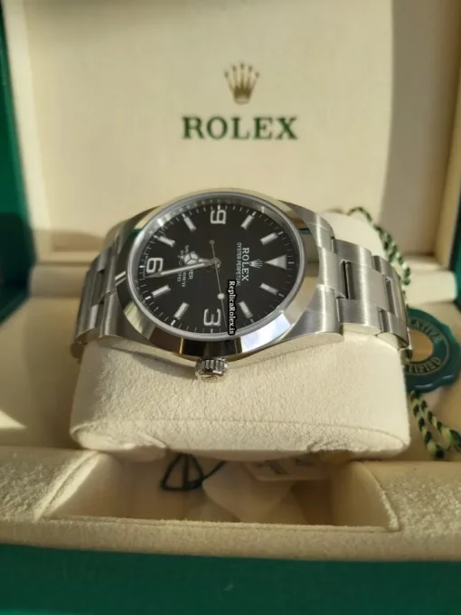 Distinctive Replica Rolex Explorer 214270 Caliber 3132 Automatic Movement 39mm Steel Case Mens/unisex Watch - Image 4