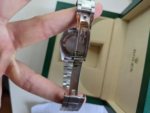 High Quality Fakes Rolex Oyster Perpetual 36 116000 Caliber 3130 Automatic Movement 36mm Steel Case Mens/unisex Watch - Image 9