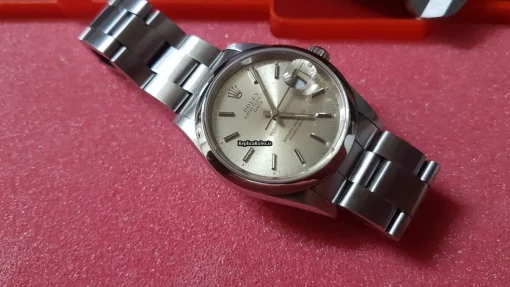 Remarkable Replica Rolex Oyster Perpetual Date 1500 Caliber 3135 Automatic Movement 34x42mm Steel Case Mens/unisex Watch - Image 2