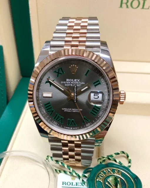 Aaa Replica Rolex Datejust II 126331 Caliber 3235 Automatic Movement 41mm Gold/steel Case Mens/unisex Watch