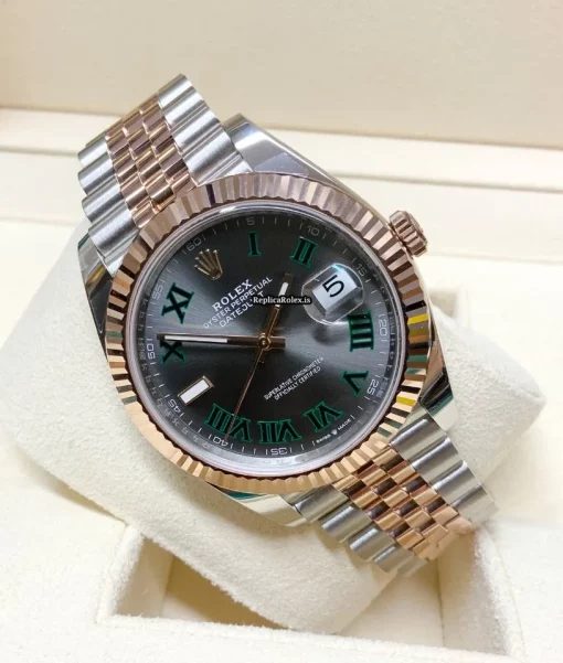 Aaa Replica Rolex Datejust II 126331 Caliber 3235 Automatic Movement 41mm Gold/steel Case Mens/unisex Watch - Image 3