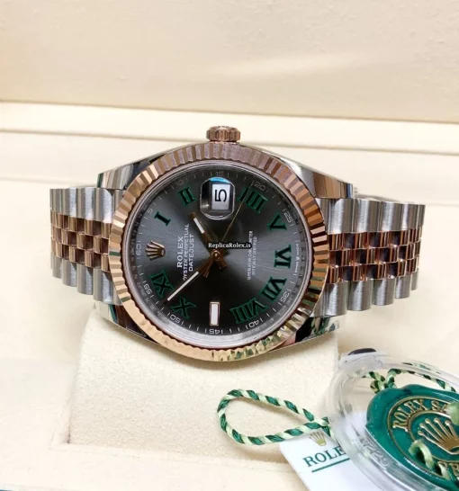 Aaa Replica Rolex Datejust II 126331 Caliber 3235 Automatic Movement 41mm Gold/steel Case Mens/unisex Watch - Image 4