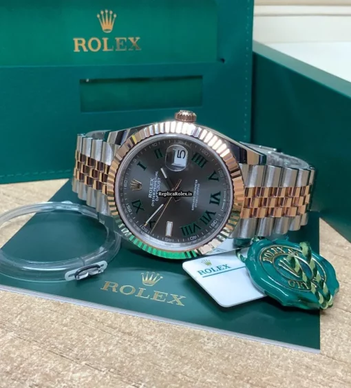 Aaa Replica Rolex Datejust II 126331 Caliber 3235 Automatic Movement 41mm Gold/steel Case Mens/unisex Watch - Image 7