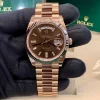 Cool Fake Rolex Day-date 40 228235 Caliber 3255 Automatic Movement 40mm Rose Gold Case Mens/unisex Watch