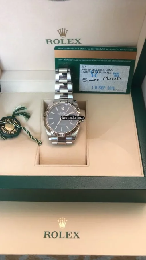 Good Fake Rolex Datejust 126334 Caliber 3235 Automatic Movement 41mm Steel Case Mens/unisex Watch