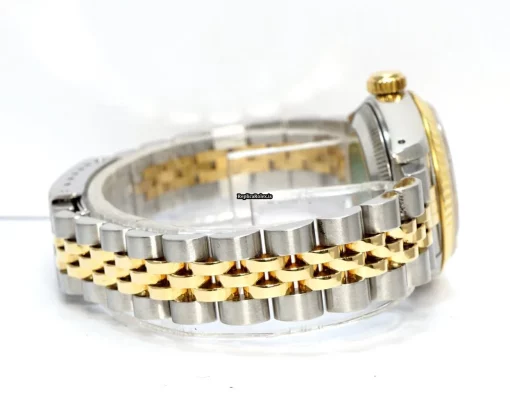 Terrific Fake Rolex Lady-datejust 69173 Caliber 2135 Automatic Movement 26mm Gold/steel Case Womens Watch - Image 4
