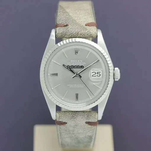 Epic Replica Rolex Datejust 1600 Caliber 1570 Automatic Movement 36x42mm Steel Case Mens/unisex Watch - Image 3