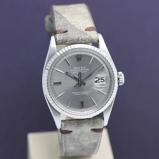 Epic Replica Rolex Datejust 1600 Caliber 1570 Automatic Movement 36x42mm Steel Case Mens/unisex Watch - Image 7