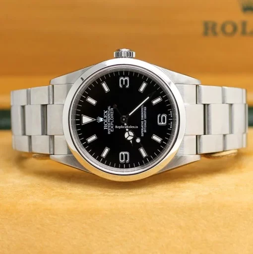 Beautiful Replica Rolex Explorer 114270 Caliber 3130 Automatic Movement 36x42mm Steel Case Mens/unisex Watch - Image 6