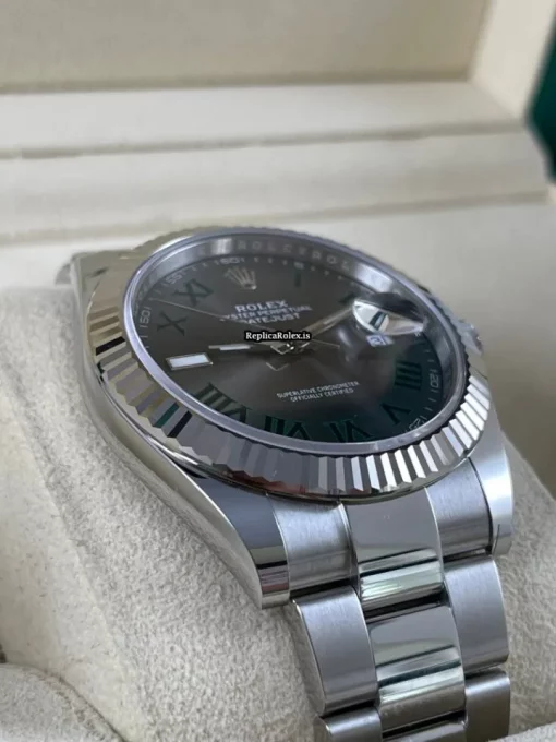 Lovely Fake Rolex Datejust 126334 Caliber 3235 Automatic Movement 41mm Steel Case Mens/unisex Watch - Image 4