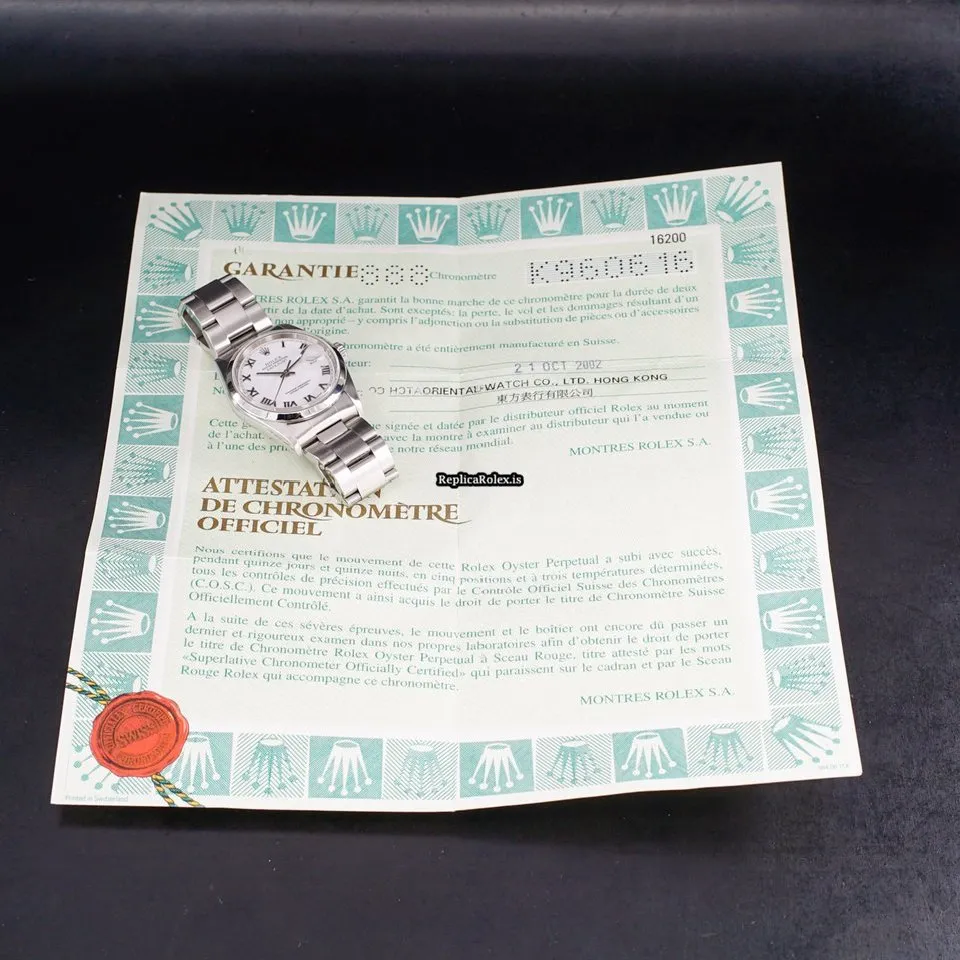 Offering Fake Rolex Datejust 16200 Caliber 3135 Automatic Movement 36mm Steel Case Mens/unisex Watch - Image 10