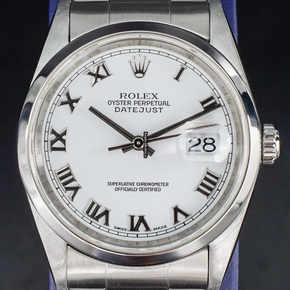 Offering Fake Rolex Datejust 16200 Caliber 3135 Automatic Movement 36mm Steel Case Mens/unisex Watch - Image 12