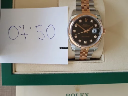Appealing Replica Rolex Datejust 116201 Caliber 3135 Automatic Movement 36mm Steel Case Mens/unisex Watch - Image 5