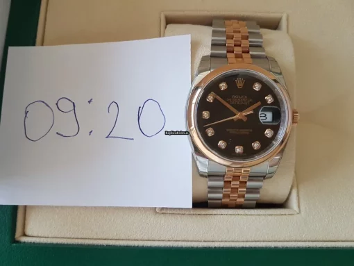 Appealing Replica Rolex Datejust 116201 Caliber 3135 Automatic Movement 36mm Steel Case Mens/unisex Watch - Image 6