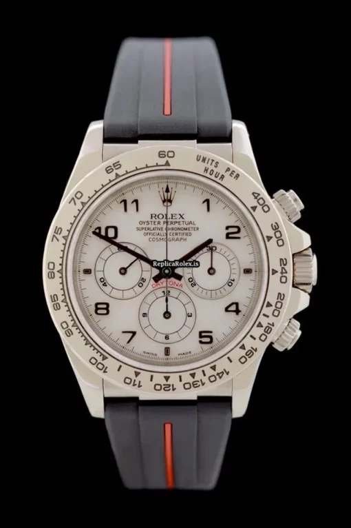 Exquisite Fake Rolex Daytona 16519 Caliber 4030 Automatic Movement 40mm White Gold Case Mens/unisex Watch