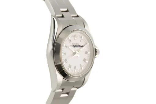 Great Fake Rolex Oyster Perpetual 67180 Caliber 2130 Automatic Movement 25mm Steel Case Womens Watch - Image 6