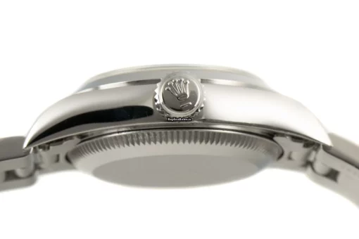 Great Fake Rolex Oyster Perpetual 67180 Caliber 2130 Automatic Movement 25mm Steel Case Womens Watch - Image 9