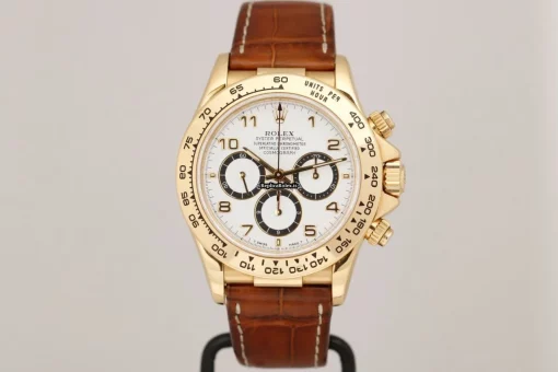 Fine Fake Rolex Daytona 16518 Caliber 4030 Automatic Movement 40mm Yellow Gold Case Mens/unisex Watch