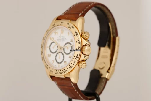 Fine Fake Rolex Daytona 16518 Caliber 4030 Automatic Movement 40mm Yellow Gold Case Mens/unisex Watch - Image 11